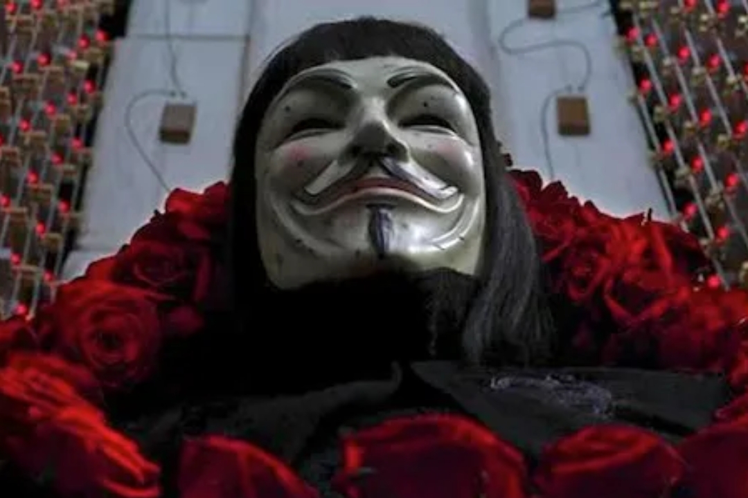 V for Vendetta-Flower